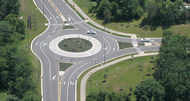 Modern Roundabout Feasibility Study & Design Dublin Road/Brand Road - DLZ