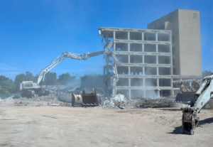 hospital demolition