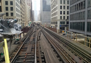 DLZ performed CTA Green Line Survey for this project in Chicago.