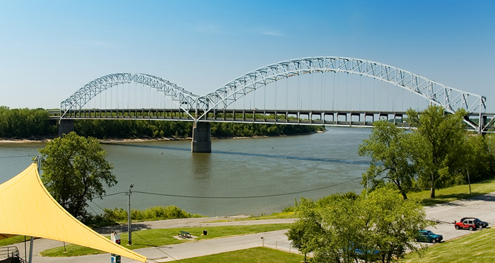 I-64 Sherman-Minton Bridge over Ohio River, Bridge Rehabilitation Project Image